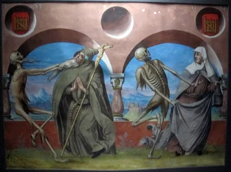 Copia della perduta danza macabra di M. Manuel del cimitero domenicano di Berna (1512-20)